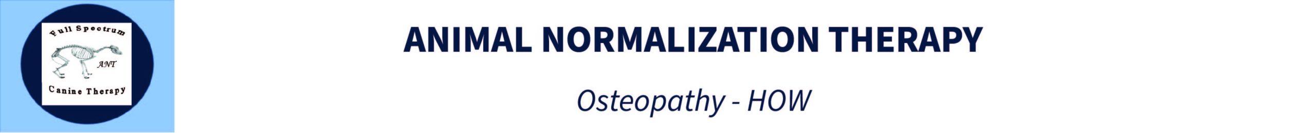 Osteopathy How